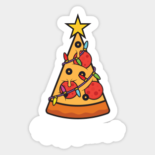 Merry Slicemas Sticker